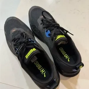 Puma | Shoes | Puma Hybrid Fuego Blackblueyellow Running  display picture 3